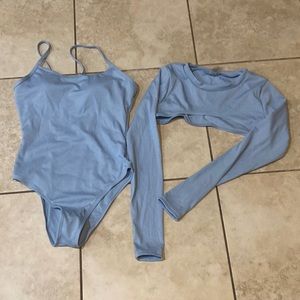 SHEIN - 1-piece with long sleeve coverup